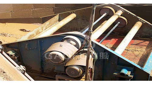 重晶石礦螺旋分離機后加裝高服脫水篩二次選礦，多提取2400立方重晶石